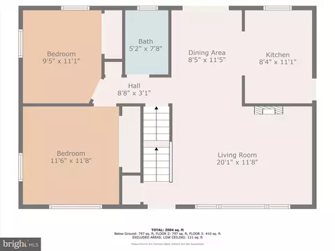 Floorplan - 3611 Janet Rd, Silver Spring, MD 20906 photo 4 of 4