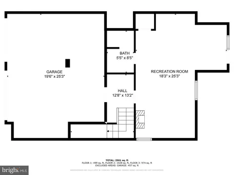 Floorplan - 2101 Chippewa Pl, Silver Spring, MD 20906 photo 3 of 4