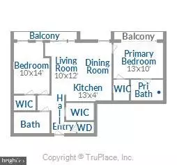 Floorplan - 1320 Fenwick Ln #104, Silver Spring, MD 20910 photo 1 of 1