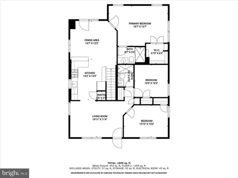 Floorplan - 3705 Adams Dr, Silver Spring, MD 20902 photo 3 of 3