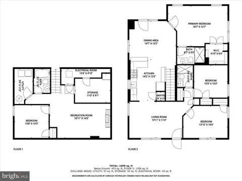 Floorplan - 3705 Adams Dr, Silver Spring, MD 20902 photo 1 of 3
