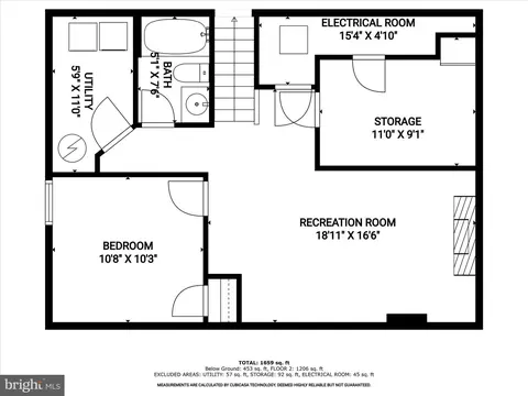 Floorplan - 3705 Adams Dr, Silver Spring, MD 20902 photo 2 of 3