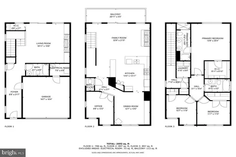Floorplan - 3505 Landing Way, Silver Spring, MD 20906 photo 4 of 4