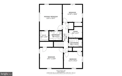 Floorplan - 406 Whitestone Rd, Silver Spring, MD 20901 photo 3 of 4