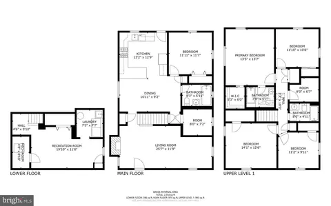 Floorplan - 406 Whitestone Rd, Silver Spring, MD 20901 photo 4 of 4