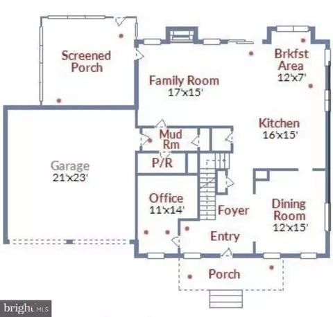 Floorplan - 17029 Hughes Rd, Poolesville, MD 20837 photo 1 of 3
