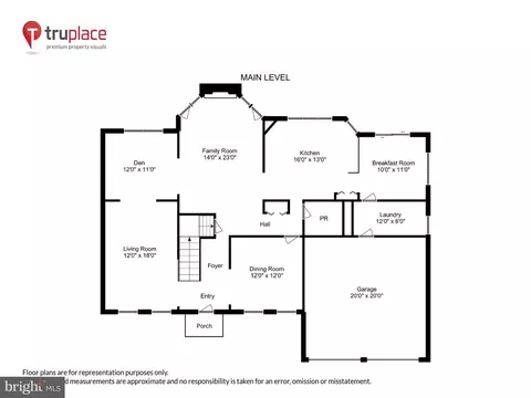 Floorplan - 13112 Riviera Ter, Silver Spring, MD 20904 photo 2 of 4