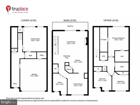 Floorplan - 3525 Landing Way, Silver Spring, MD 20906 photo 1 of 4