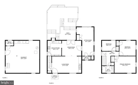 Floorplan - 9123 Sudbury Rd, Silver Spring, MD 20901 photo 1 of 1