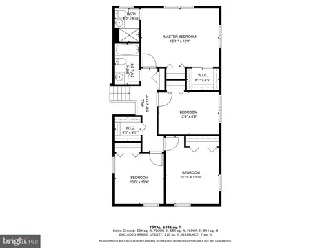 Floorplan - 11804 Caplinger Rd, Silver Spring, MD 20904 photo 3 of 4