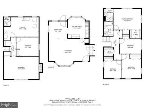 Floorplan - 11804 Caplinger Rd, Silver Spring, MD 20904 photo 1 of 4