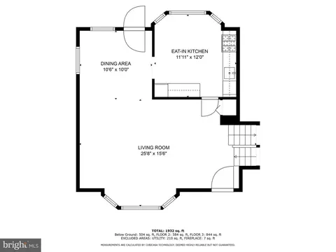 Floorplan - 11804 Caplinger Rd, Silver Spring, MD 20904 photo 4 of 4