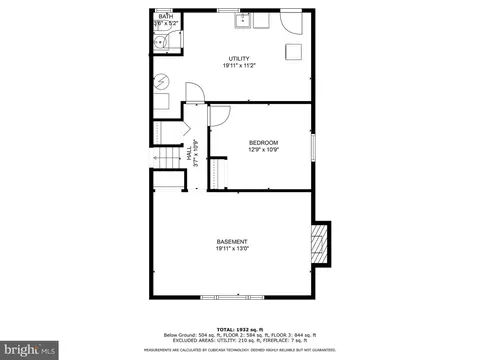 Floorplan - 11804 Caplinger Rd, Silver Spring, MD 20904 photo 2 of 4
