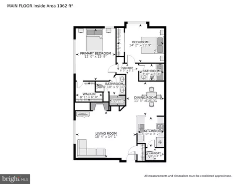Floorplan - 3317 Sir Thomas Dr #4-A-21, Silver Spring, MD 20904 photo 1 of 1
