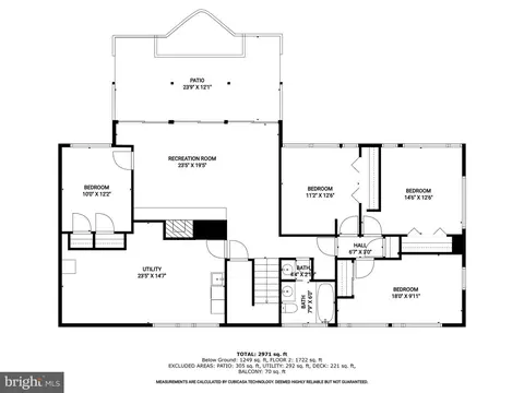 Floorplan - 1809 Gamewell Rd, Silver Spring, MD 20905 photo 2 of 5