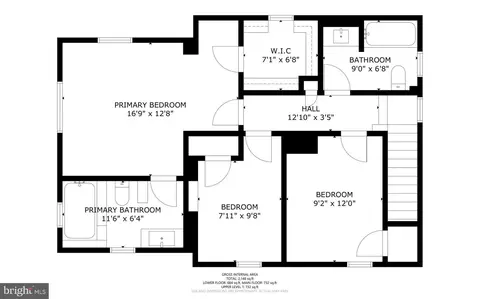 Floorplan - 8208 Cedar St, Silver Spring, MD 20910 photo 3 of 4