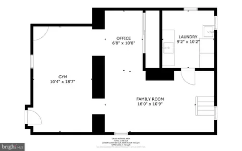 Floorplan - 8208 Cedar St, Silver Spring, MD 20910 photo 4 of 4