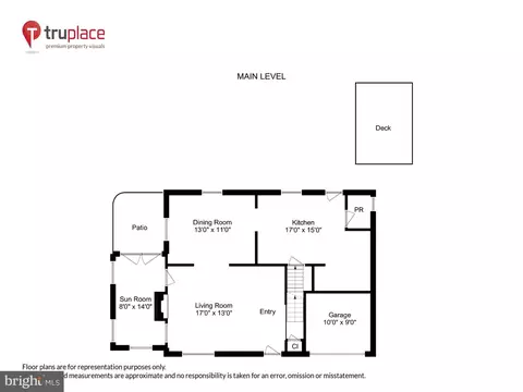 Floorplan - 12 E Granville Dr, Silver Spring, MD 20901 photo 5 of 9