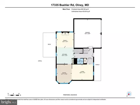 Floorplan - 17335 Buehler Rd, Olney, MD 20832 photo 2 of 4