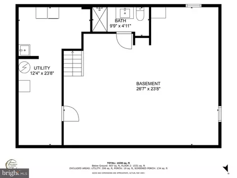 Floorplan - 11602 Highview Ave, Silver Spring, MD 20902 photo 2 of 3