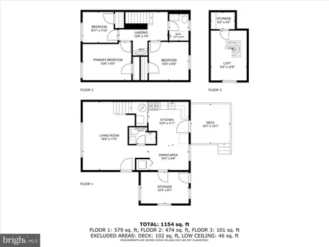 Floorplan - 12117 Centerhill St, Silver Spring, MD 20902 photo 1 of 4