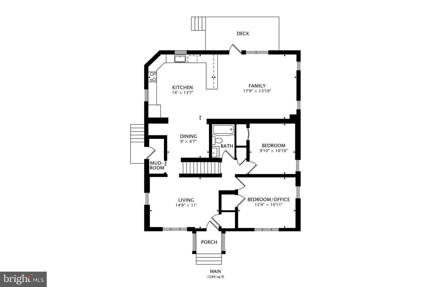 Floorplan - 10118 Mckenney Ave, Silver Spring, MD 20902 photo 1 of 3