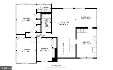 Floorplan - 11523 Charlton Dr, Silver Spring, MD 20902 photo 3 of 3