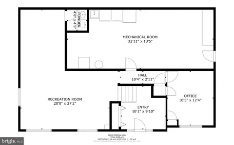 Floorplan - 11523 Charlton Dr, Silver Spring, MD 20902 photo 2 of 3
