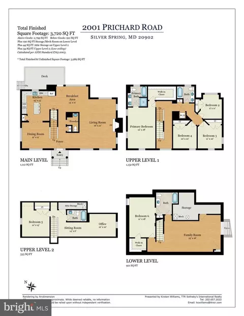 Floorplan - 2001 Prichard Rd, Silver Spring, MD 20902 photo 1 of 1