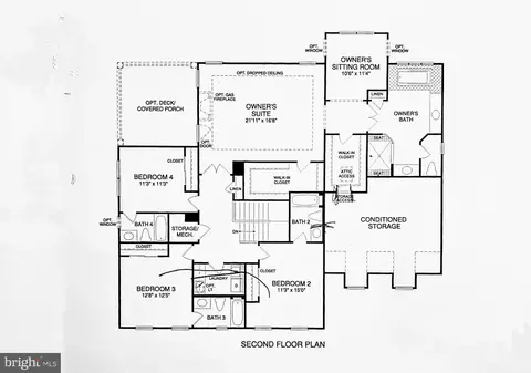 Floorplan - 19600 Lewis Orchard Ln, Poolesville, MD 20837 photo 2 of 2