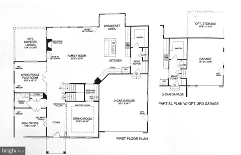 Floorplan - 19600 Lewis Orchard Ln, Poolesville, MD 20837 photo 1 of 2