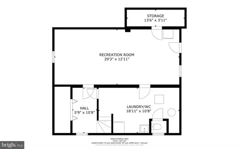 Floorplan - 403 Williamsburg Dr, Silver Spring, MD 20901 photo 1 of 4
