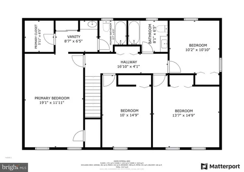 Floorplan - 204 Stonegate Dr, Silver Spring, MD 20905 photo 2 of 3