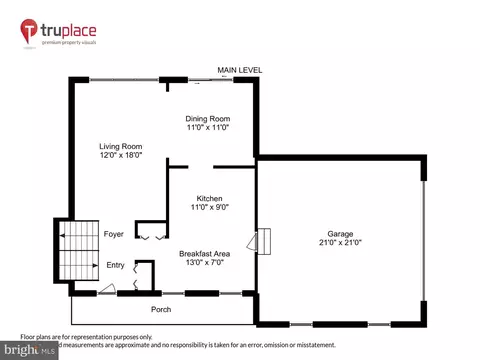 Floorplan - 18420 Tranquil Ln, Olney, MD 20832 photo 7 of 9