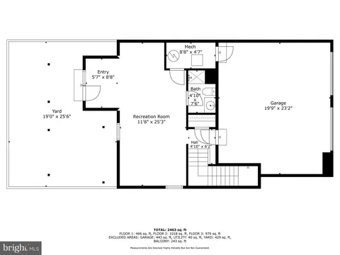 Floorplan - 2111 Wagon Trail Pl, Silver Spring, MD 20906 photo 3 of 3