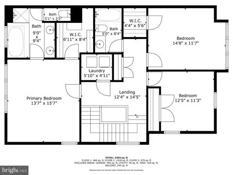 Floorplan - 2111 Wagon Trail Pl, Silver Spring, MD 20906 photo 2 of 3