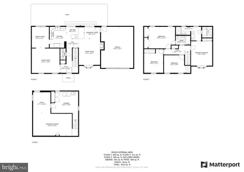 Floorplan - 1609 Mithering Ln, Silver Spring, MD 20905 photo 1 of 1