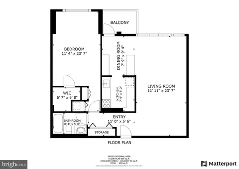 Floorplan - 1220 Blair Mill Rd #907, Silver Spring, MD 20910 photo 1 of 1