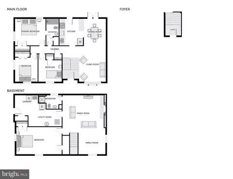 Floorplan - 240 Rolling Rd, Gaithersburg, MD 20877 photo 1 of 1