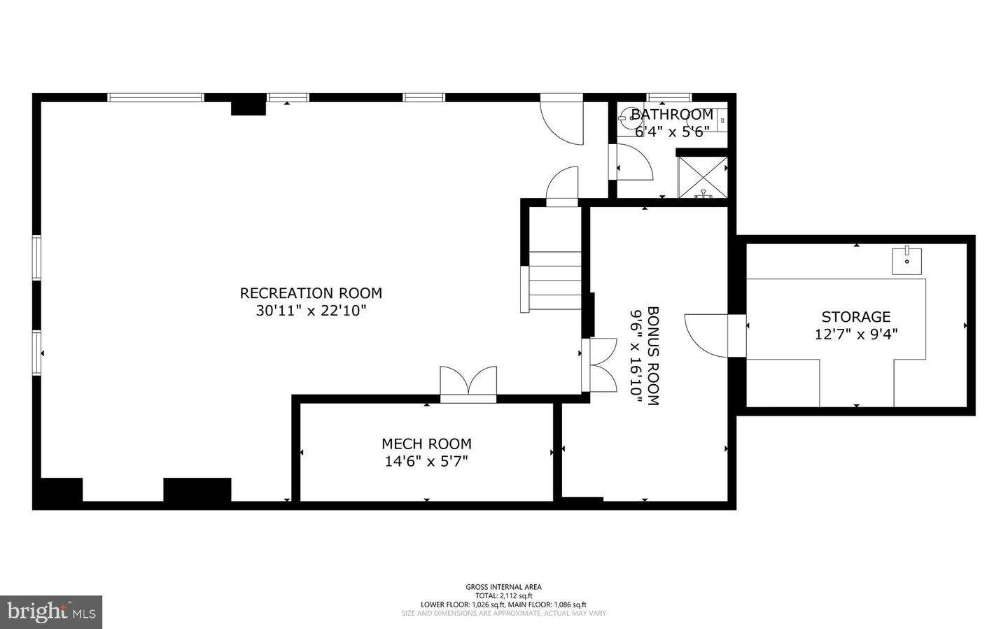 Floorplan - 1116 W Nolcrest Dr, Silver Spring, MD 20903 photo 2 of 2