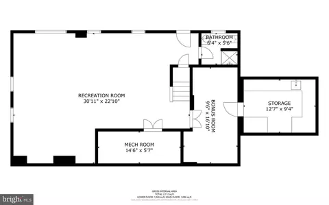 Floorplan - 1116 W Nolcrest Dr, Silver Spring, MD 20903 photo 2 of 2