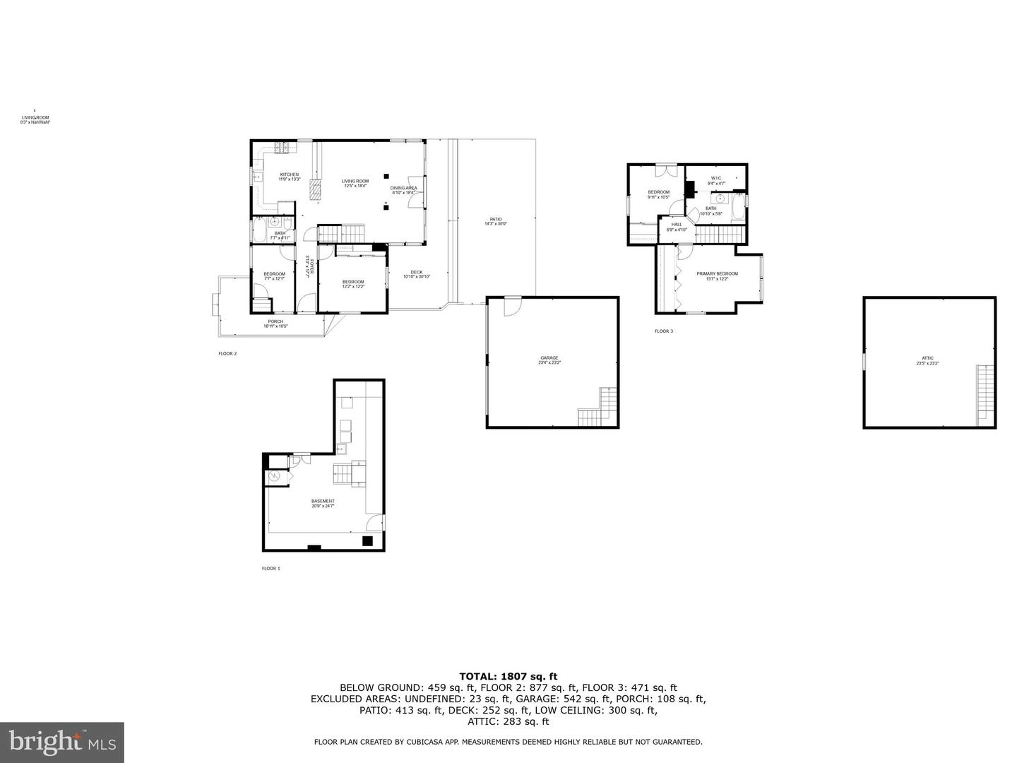 Floorplan - 2201 Luzerne Ave, Silver Spring, MD 20910 photo 4 of 4