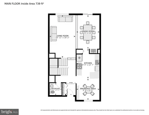 Floorplan - 10905 Pebble Run Dr, Silver Spring, MD 20902 photo 2 of 4