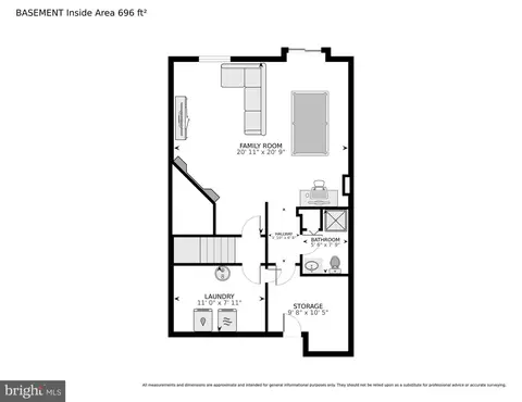 Floorplan - 10905 Pebble Run Dr, Silver Spring, MD 20902 photo 4 of 4