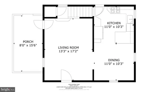 Floorplan - 208 Granville Dr, Silver Spring, MD 20901 photo 2 of 7
