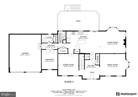 Floorplan - 17109 Tom Fox Ave, Poolesville, MD 20837 photo 1 of 3