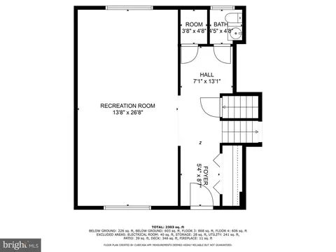 Floorplan - 1303 Xaveria Dr, Silver Spring, MD 20903 photo 4 of 5