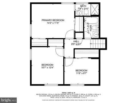 Floorplan - 1303 Xaveria Dr, Silver Spring, MD 20903 photo 5 of 5