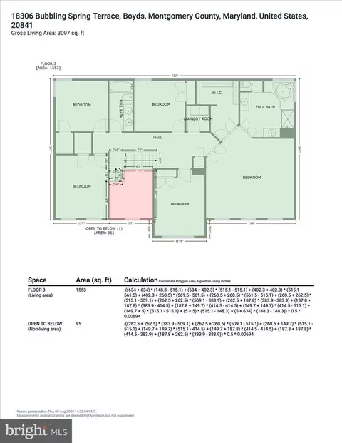 Floorplan - 18306 Bubbling Spring Ter, Boyds, MD 20841 photo 1 of 3