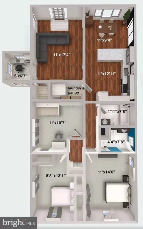 Floorplan - 2005 Grace Church Rd, Silver Spring, MD 20910 photo 1 of 2